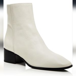 NIB Rag & Bone Aslen Mid-Bootie in Antique White